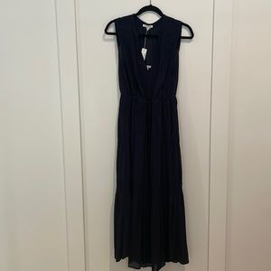 NWT Navy Blue James Perse midi dress